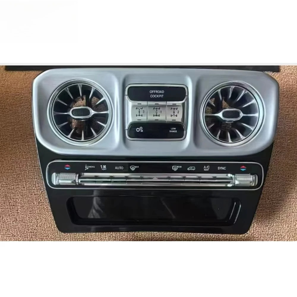 W464 to W465 Center Control Interior Central Control Frame Panel Trim G500 G63 G450D Interior Car Accessory for G Class W464